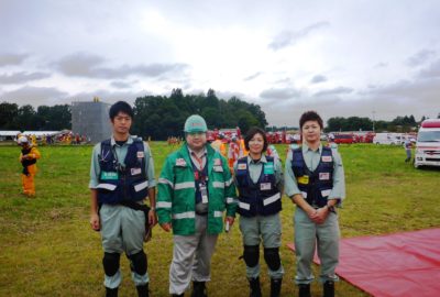緊急消防援助隊北海道東北ブロック合同訓練に参加しました