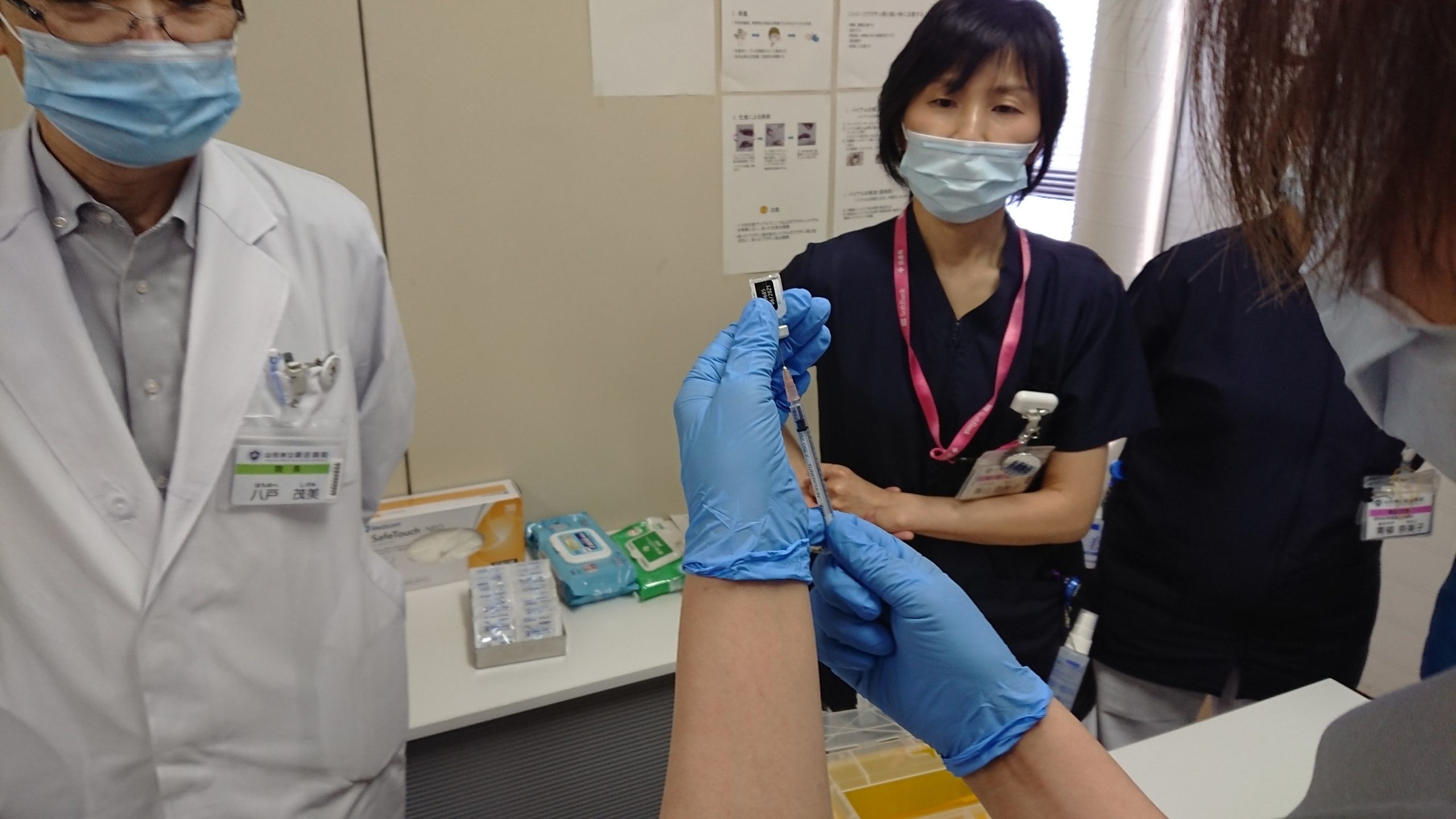 新型コロナワクチンの先行接種を開始しました ブログ 山形県立新庄病院研修医募集サイト