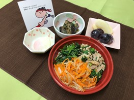 スポーツの日献立