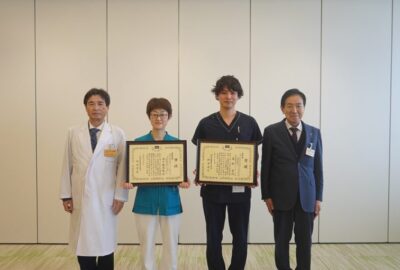 職員提案表彰を行いました。 職員提案表彰を行いました。